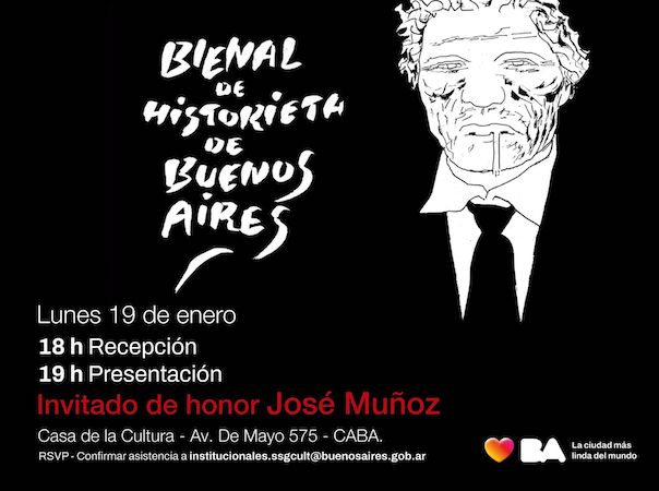 Casa de la Cultura Buenos Aires. Presentación oficial de la Bienal de Historieta de Buenos Aires 2026